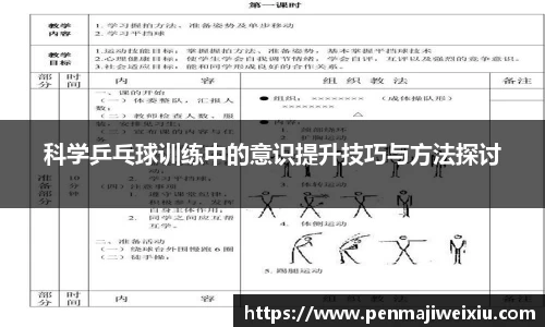 科学乒乓球训练中的意识提升技巧与方法探讨