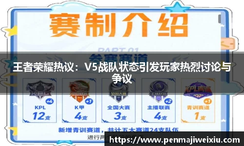 王者荣耀热议:V5战队状态引发玩家热烈讨论与争议