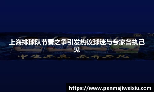 上海排球队节奏之争引发热议球迷与专家各执己见