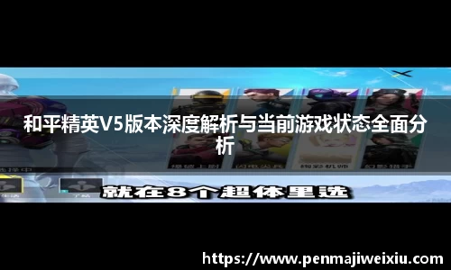 和平精英V5版本深度解析与当前游戏状态全面分析
